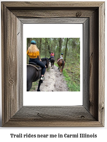 trail rides near me in Carmi, Illinois